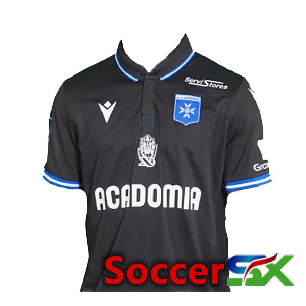 AJ Auxerre Away Jersey Black 2022/2023