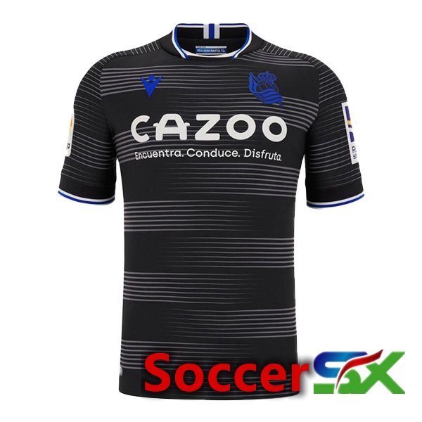 Real Sociedad Away Jersey Black 2022 2023