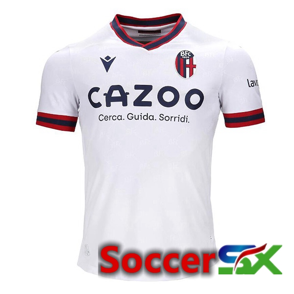 Bologna Away Jersey White 2022 2023