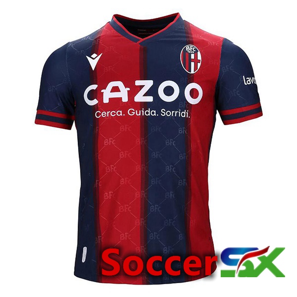 Bologna Home Jersey Red Blue 2022 2023
