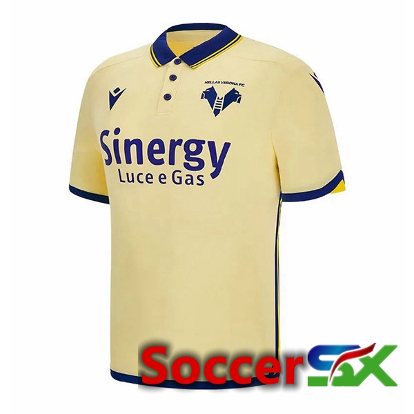 Hellas Verone Away Jersey Yellow 2022/2023