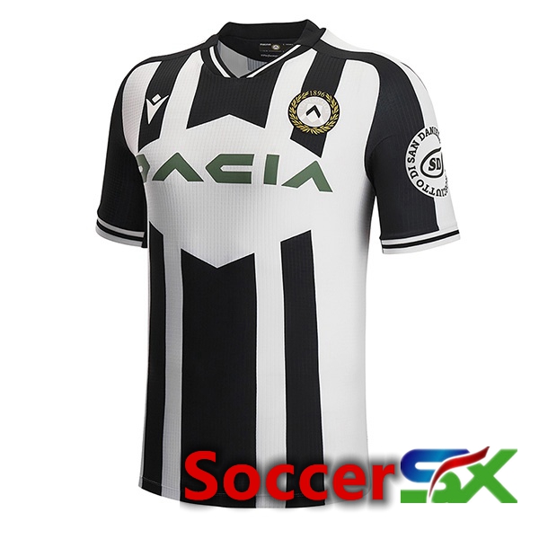 Udinese Calcio Home Jersey Black White 2022/2023