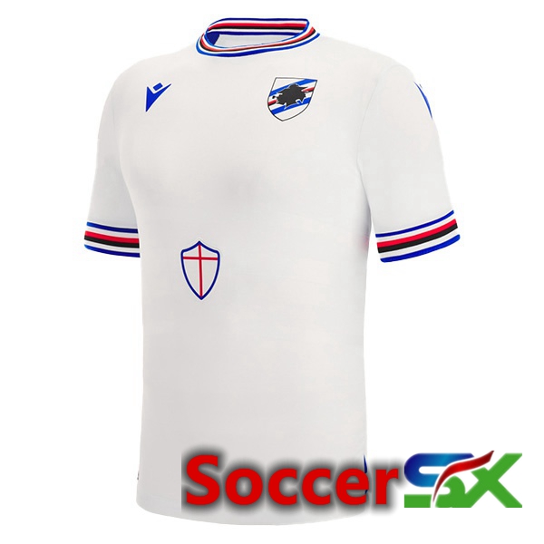 UC Sampdoria Away Jersey White 2022/2023
