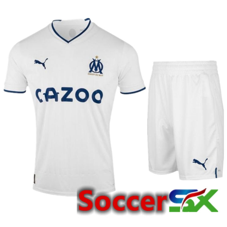 Marseille OM Home Jersey + Shorts 2022/2023