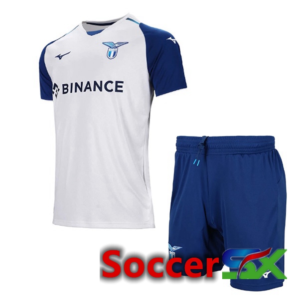 SS Lazio Kids Third Jersey White 2022/2023