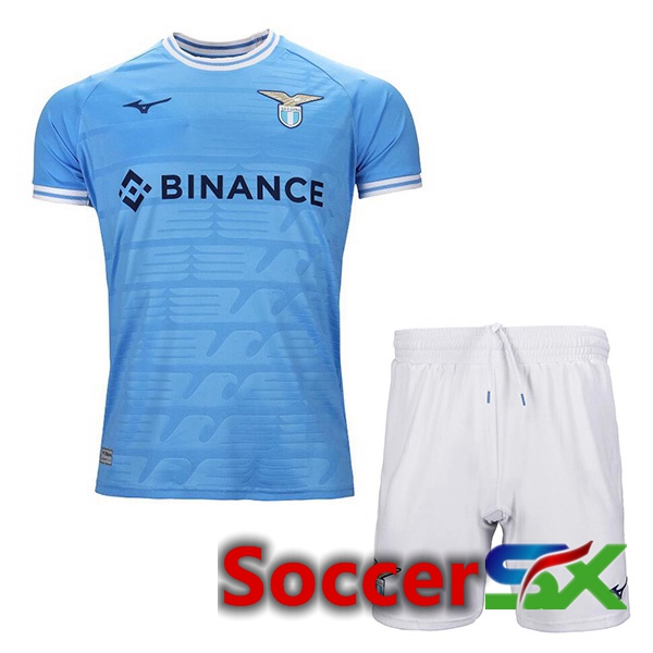 SS Lazio Kids Home Jersey Blue 2022 2023