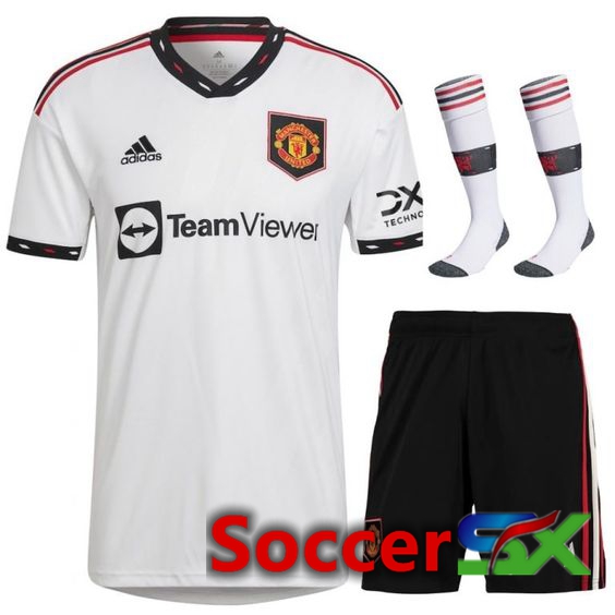 Manchester United Away Jersey (Shorts + Sock) 2022/2023