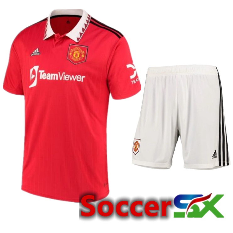 Manchester United Home Jersey + Shorts 2022/2023