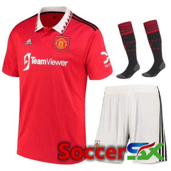 Manchester United Home Jersey (Shorts + Sock) 2022/2023