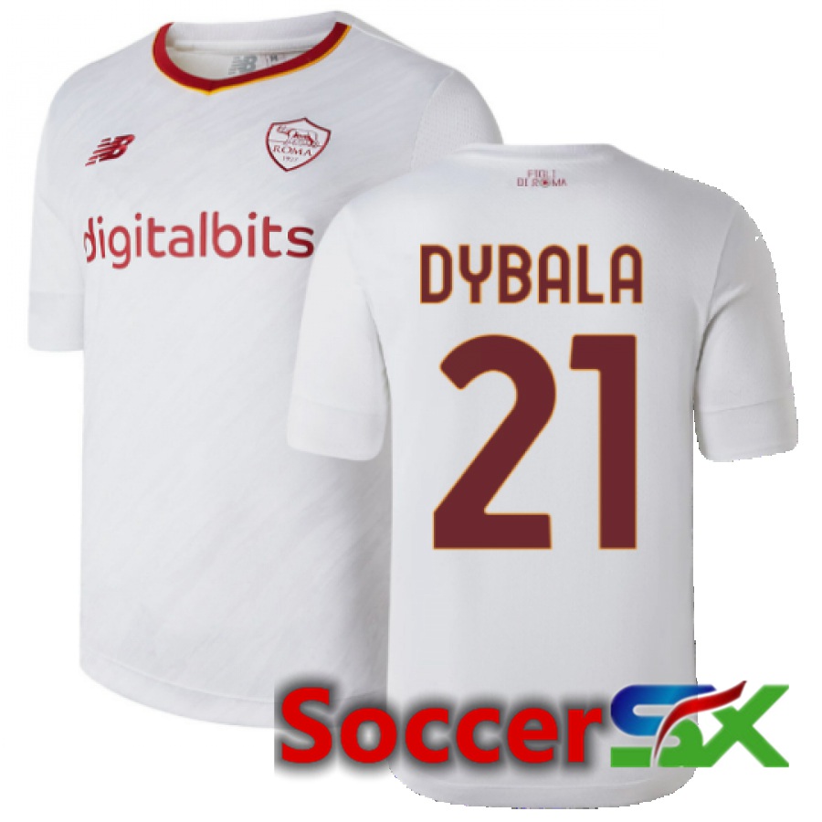 AS Roma (Dybala 21) Away Jersey 2022/2023