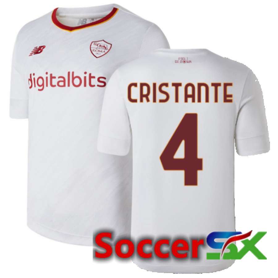 AS Roma (Cristante 4) Away Jersey 2022/2023