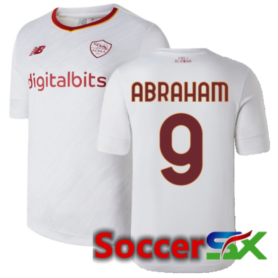 AS Roma (Abraham 9) Away Jersey 2022/2023