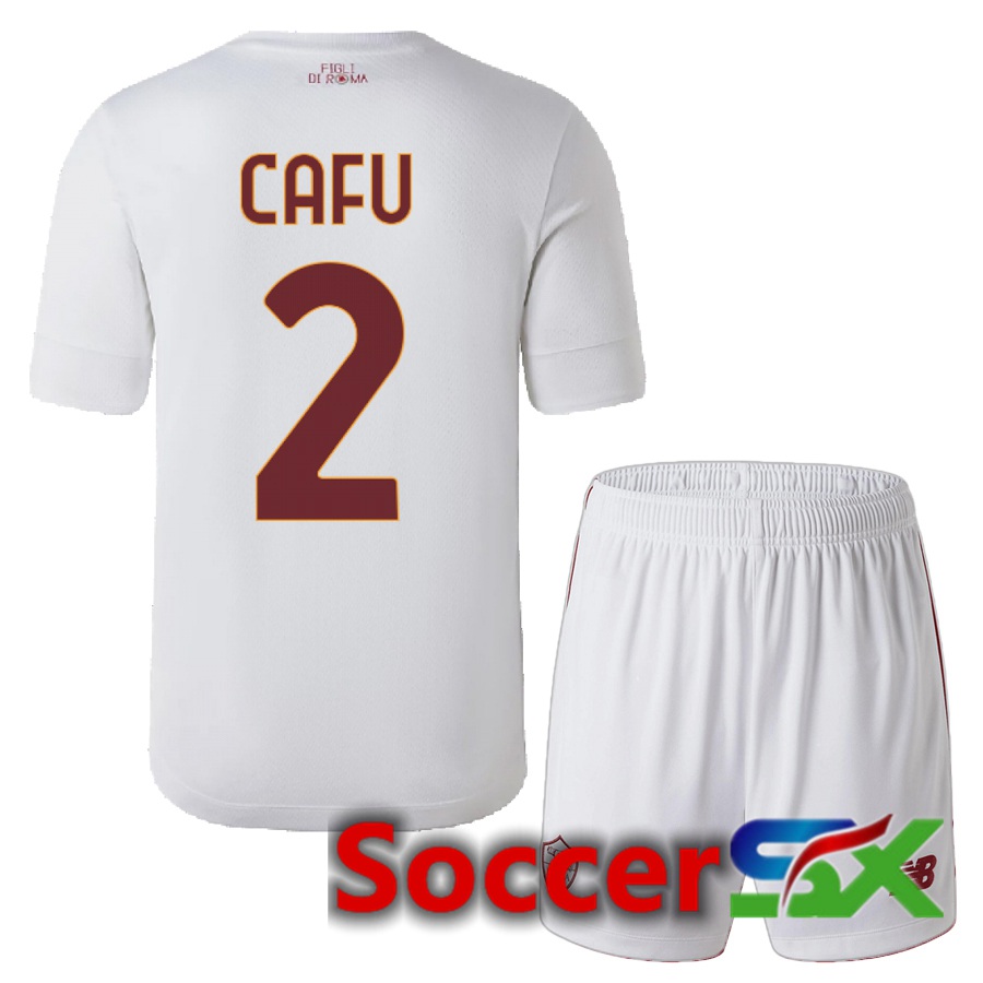 AS Roma (Cafu 2) Kids Away Jersey 2022/2023