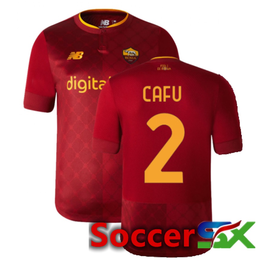 AS Roma (Cafu 2) Home Jersey 2022/2023