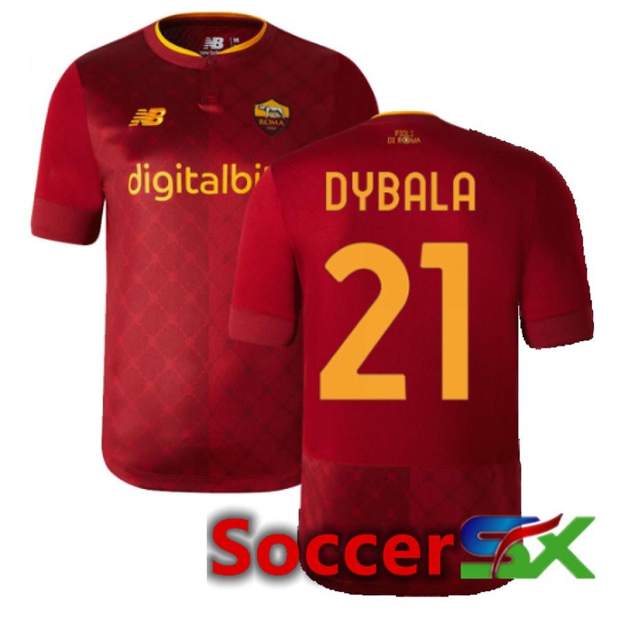 AS Roma (Dybala 21) Home Jersey 2022/2023