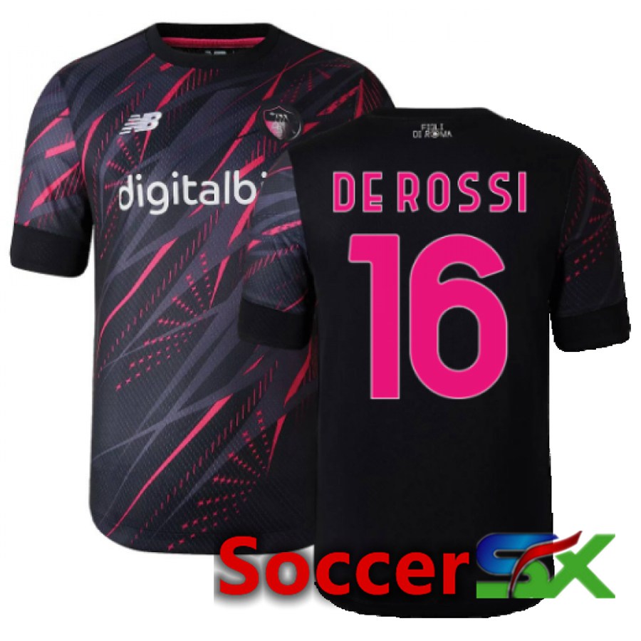 AS Roma (De Rossi 16) Third Jersey 2022/2023