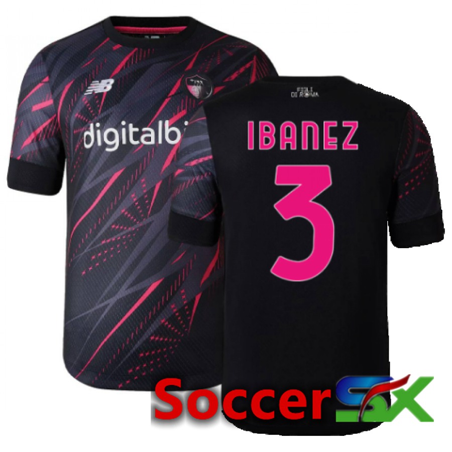 AS Roma (Ibanez 3) Third Jersey 2022/2023