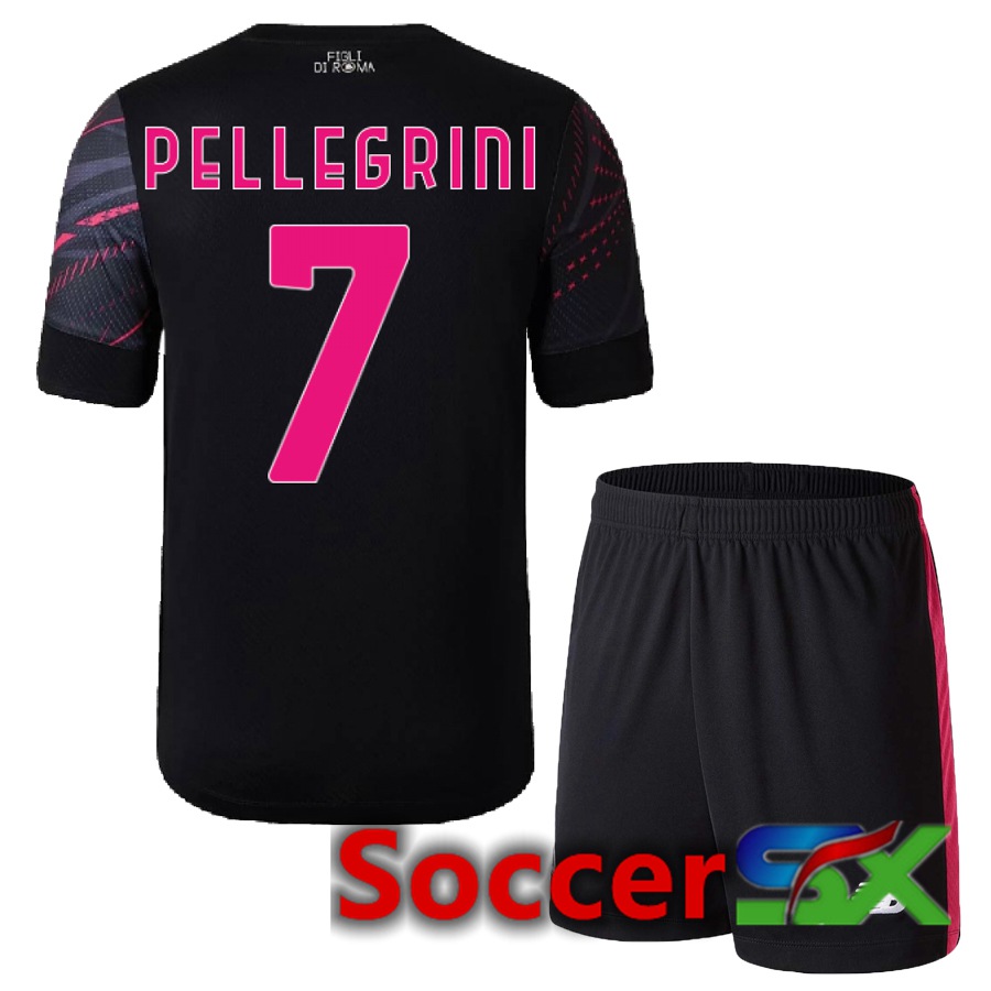 AS Roma (Pellegrini 7) Kids Third Jersey 2022/2023