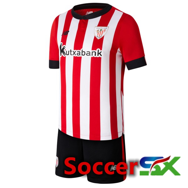 Athletic Bilbao Kids Home Jersey Red 2022/2023