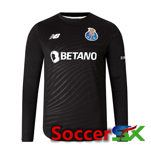 FC Porto Jersey Goalkeeper Long Sleeve Black 2022 2023