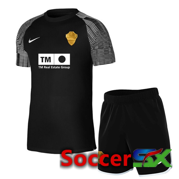 Elche CF Kids Third Jersey Black 2022/2023