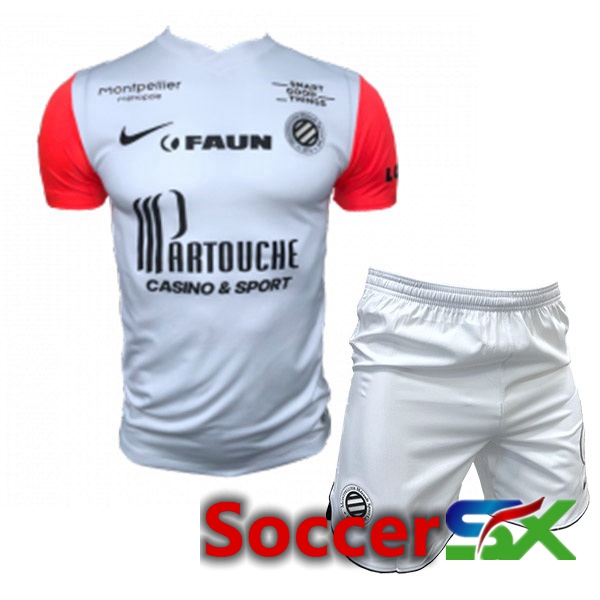 Montpellier HSC Kids Away Jersey Grey 2022/2023