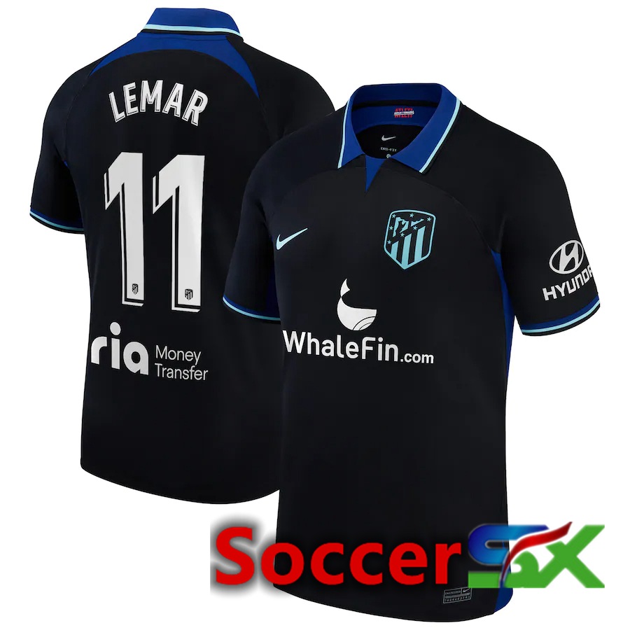 Atletico Madrid (Lemar 11) Away Jersey 2022/2023