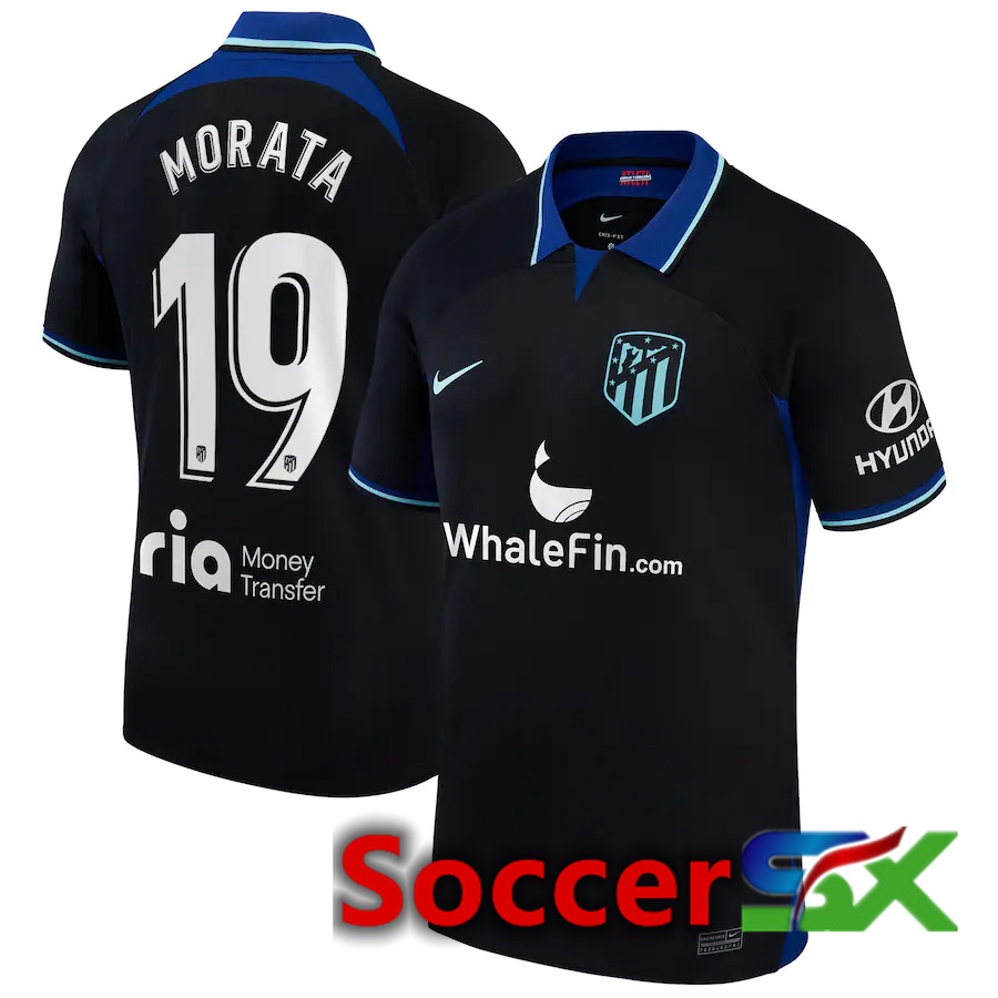 Atletico Madrid (Morata 19) Away Jersey 2022/2023