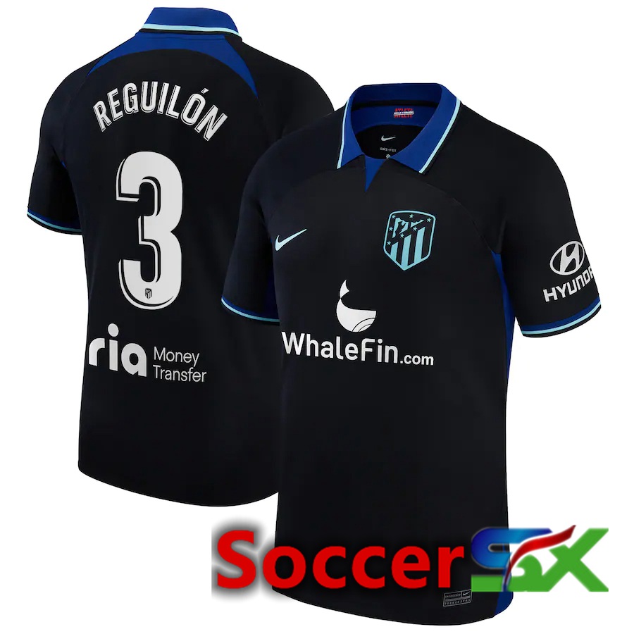 Atletico Madrid (Reguilón 3) Away Jersey 2022/2023