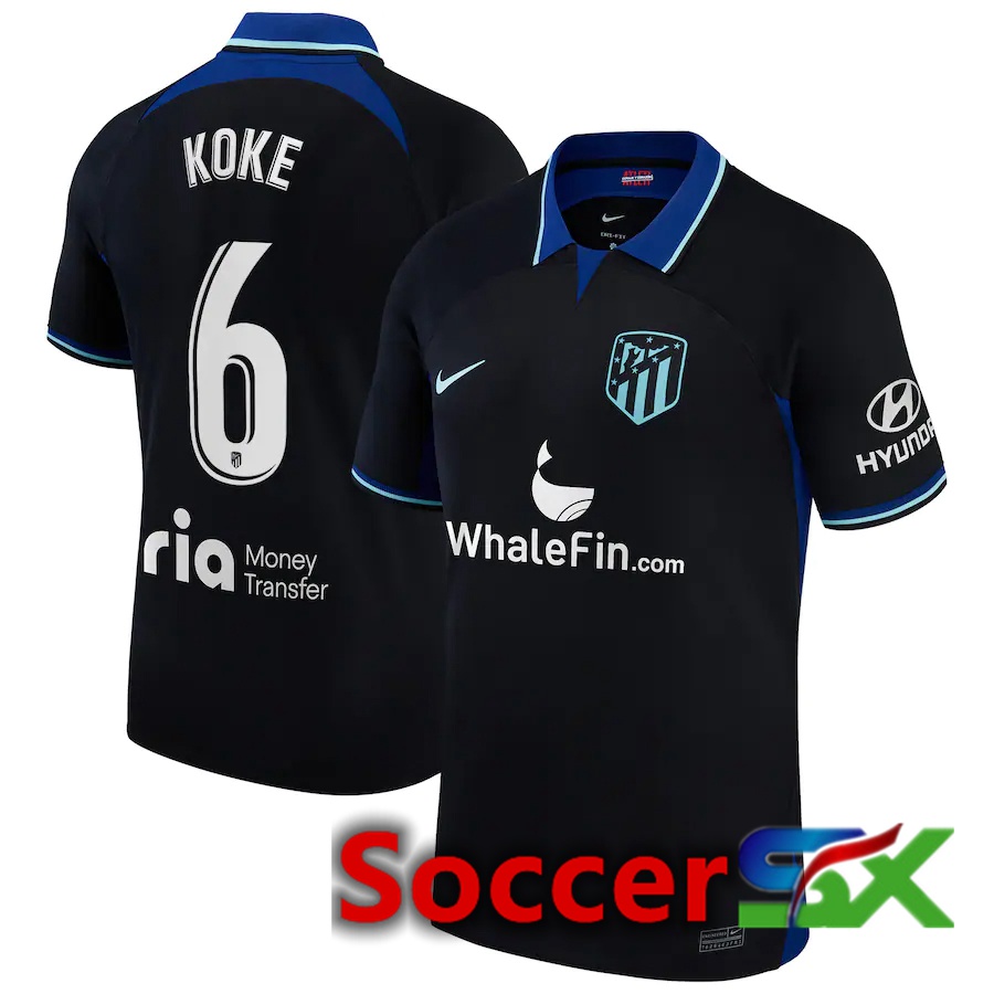 Atletico Madrid (Koke 6) Away Jersey 2022/2023
