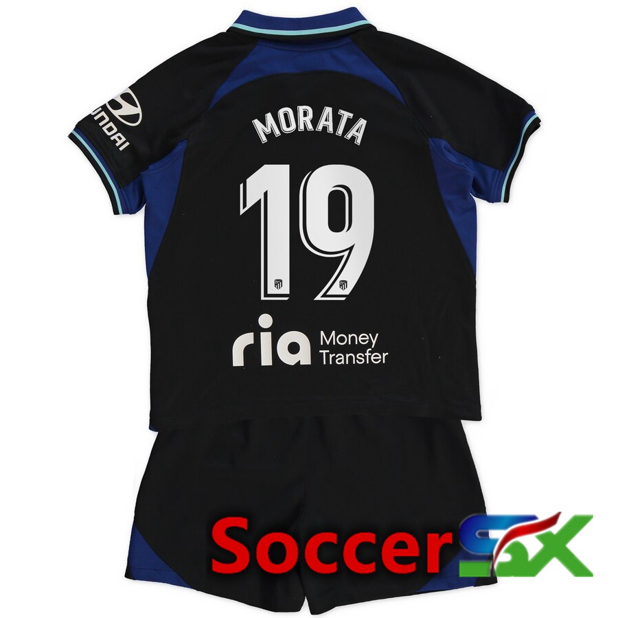 Atletico Madrid (Morata 19) Kids Away Jersey 2022/2023