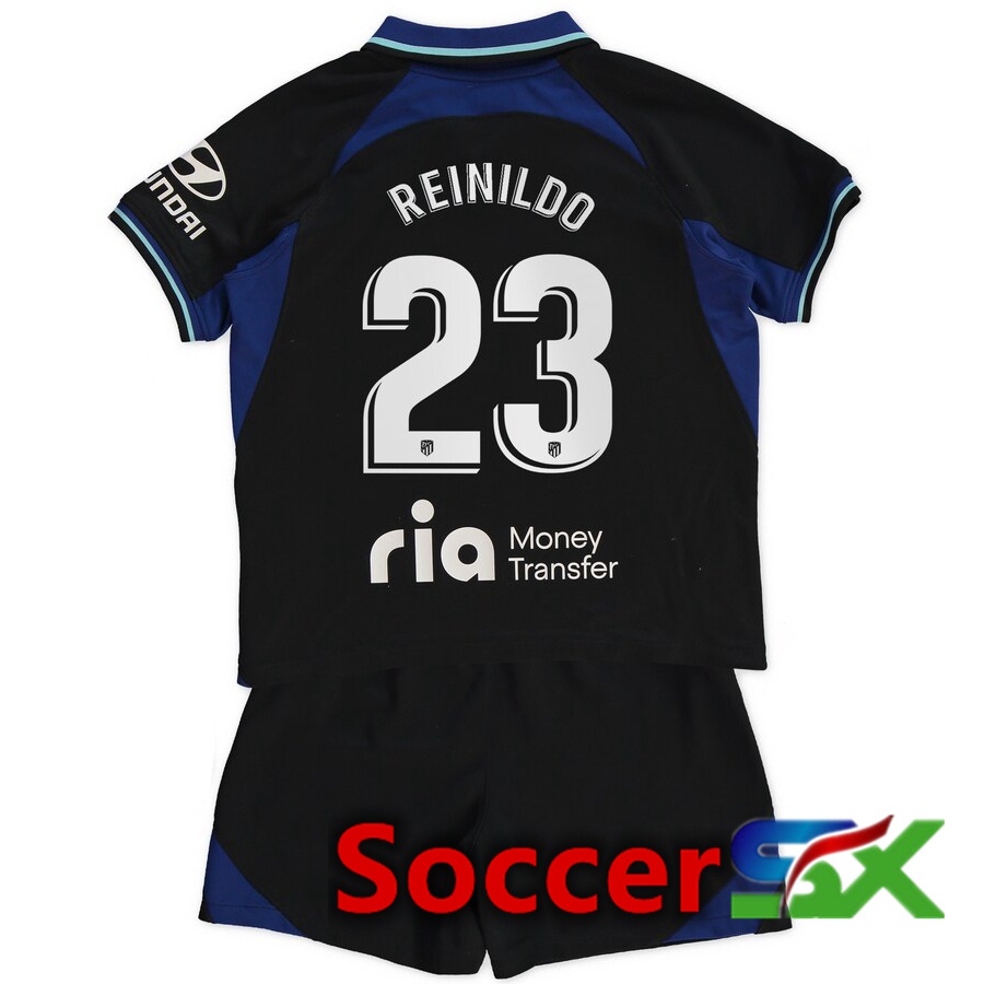 Atletico Madrid (Reinildo 23) Kids Away Jersey 2022/2023