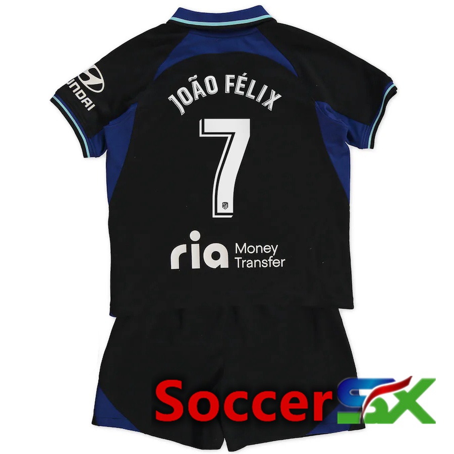 Atletico Madrid (João Félix 7) Kids Away Jersey 2022/2023