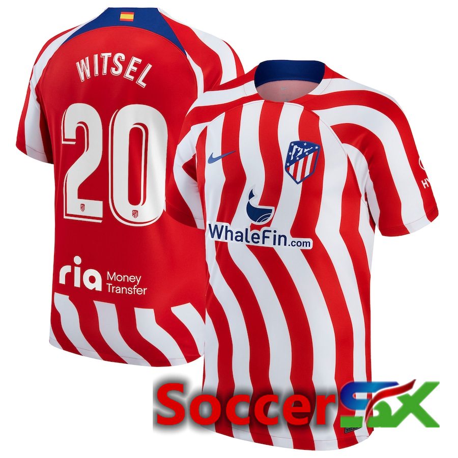 Atletico Madrid (Witsel 20) Home Jersey 2022/2023