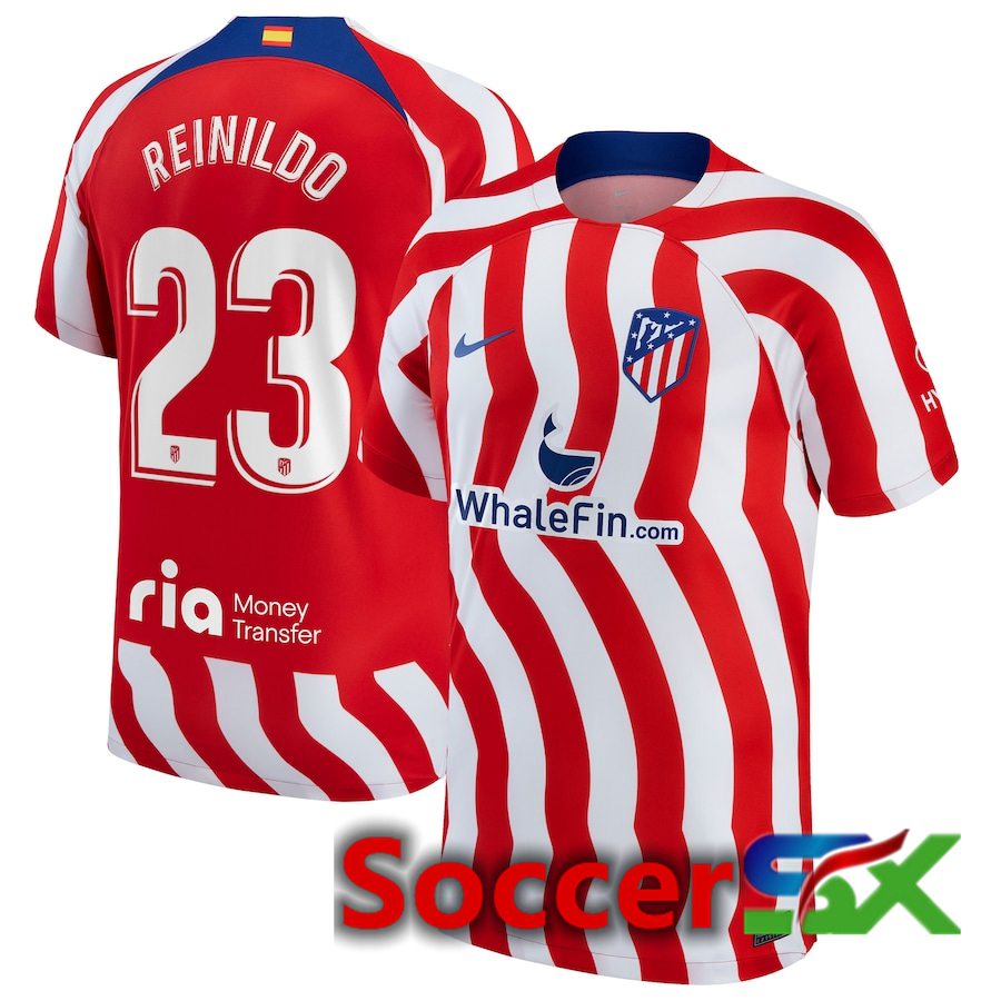 Atletico Madrid (Reinildo 23) Home Jersey 2022/2023