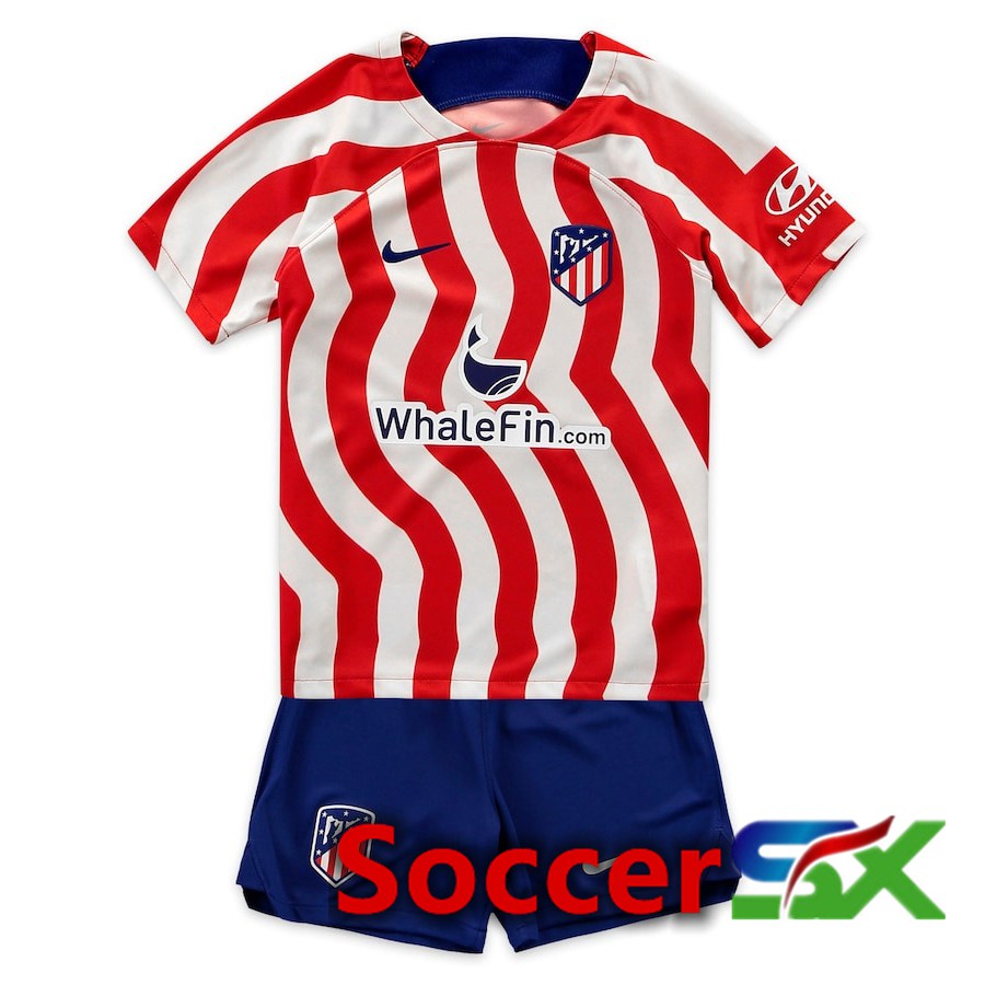 Atletico Madrid Kids Home Jersey 2022/2023