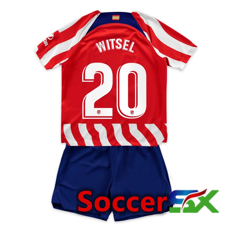Atletico Madrid (Witsel 20) Kids Home Jersey 2022/2023
