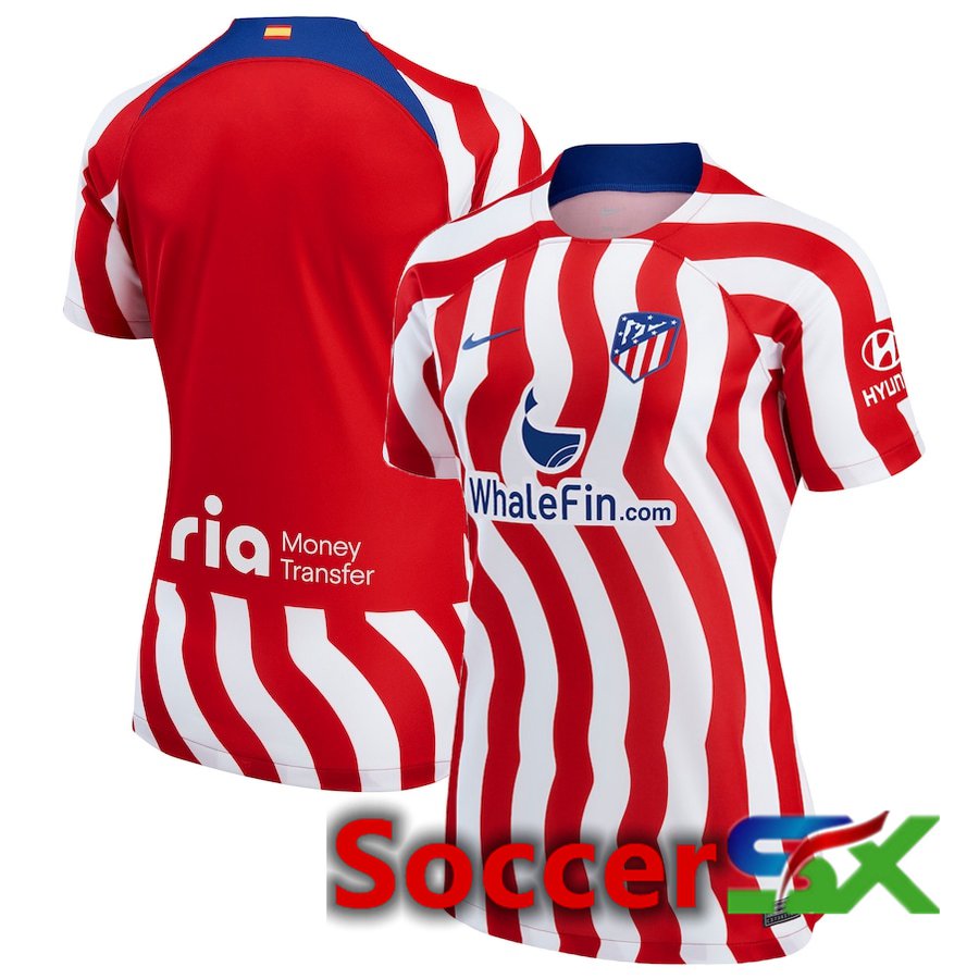 Atletico Madrid Womens Home Jersey 2022/2023