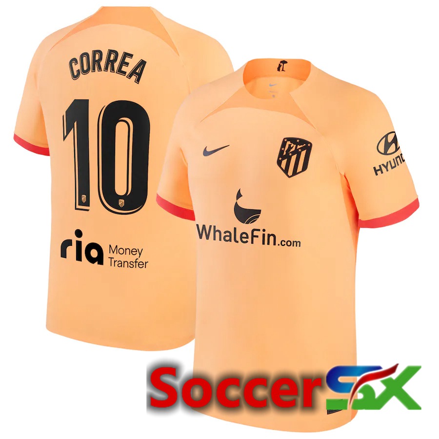 Atletico Madrid (Correa 10) Third Jersey 2022/2023