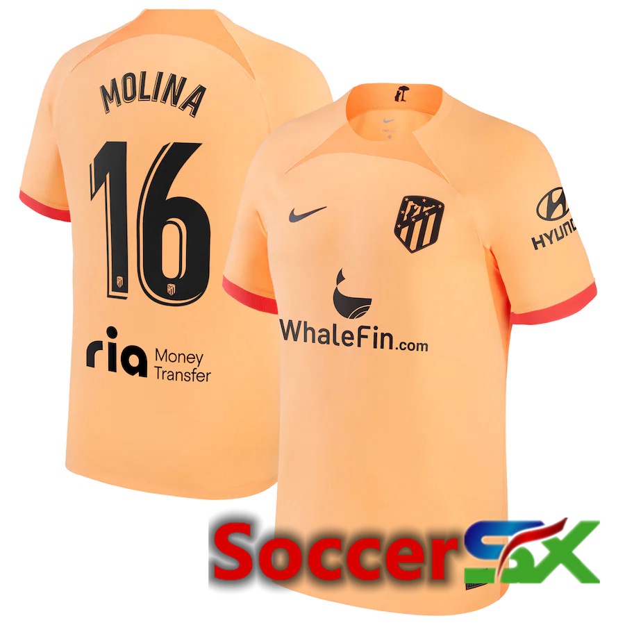 Atletico Madrid (Molina 16) Third Jersey 2022/2023