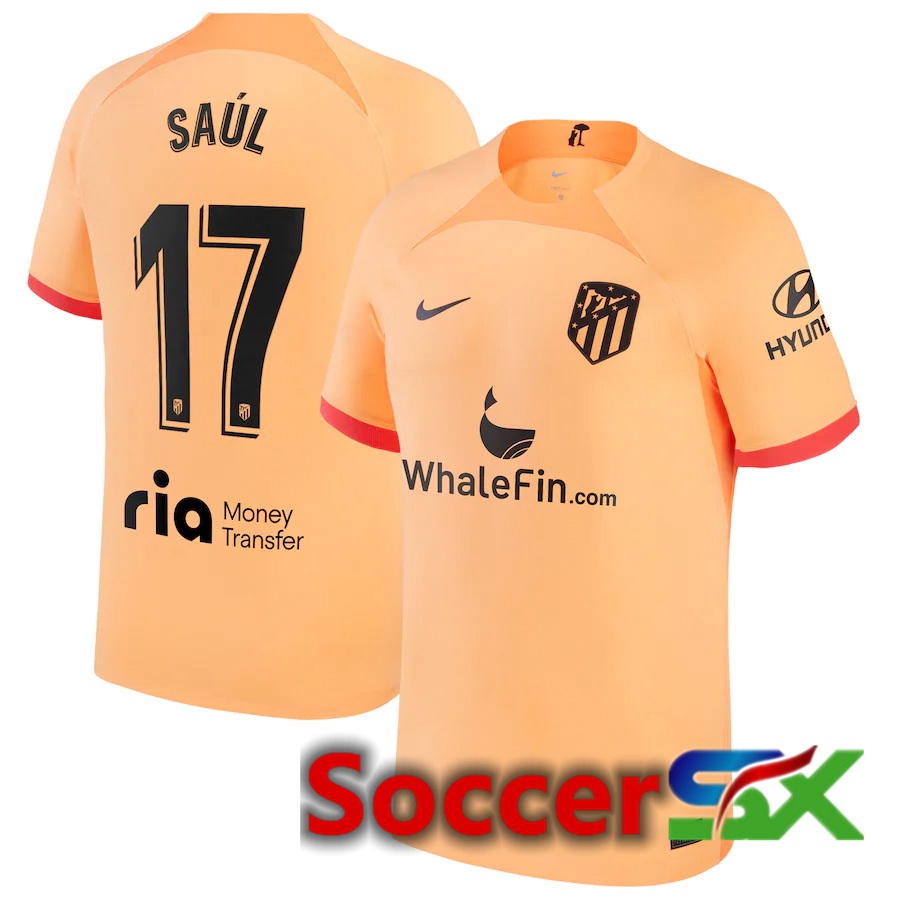 Atletico Madrid (Saúl 17) Third Jersey 2022/2023