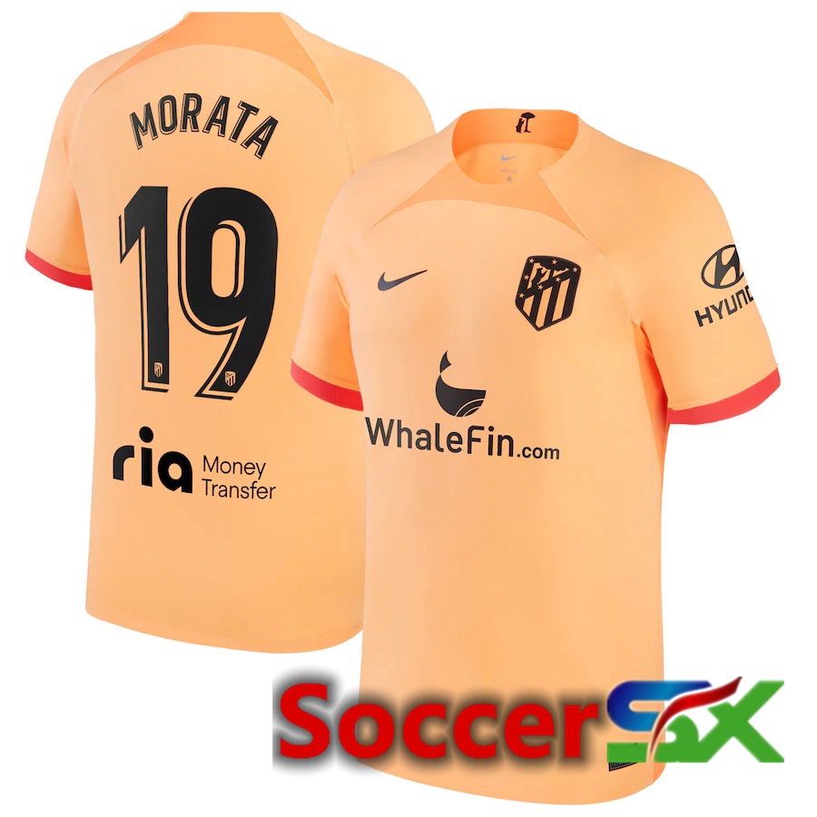 Atletico Madrid (Morata 19) Third Jersey 2022/2023