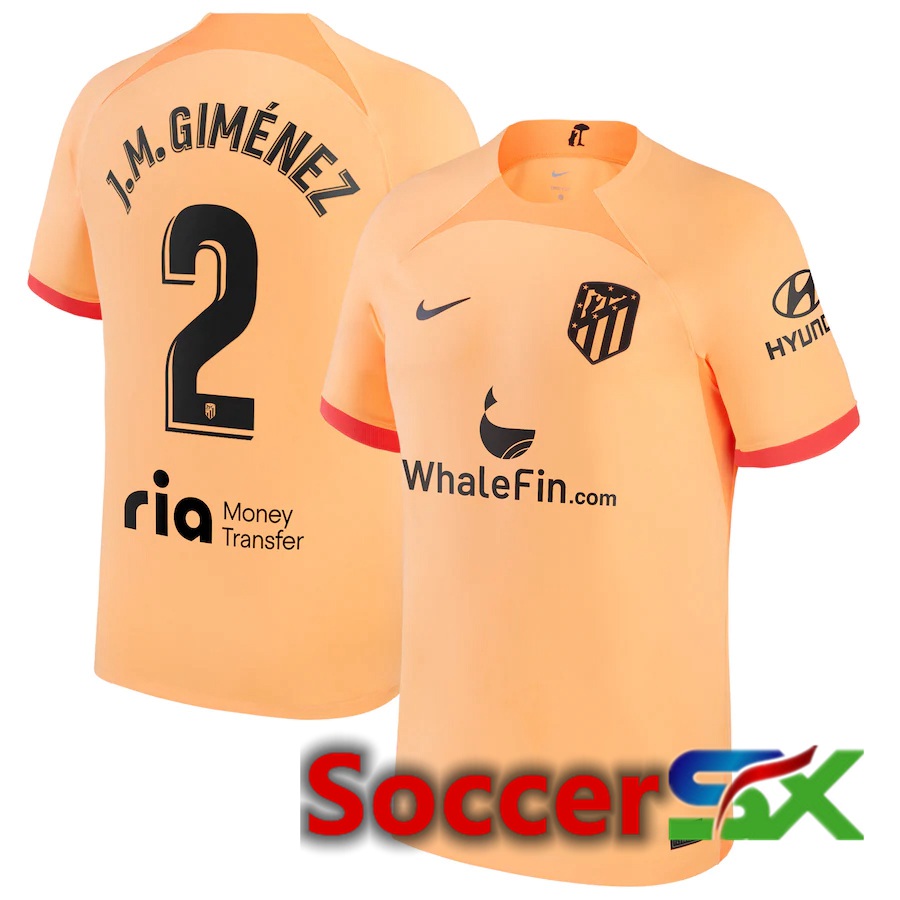 Atletico Madrid (J.M.Giménez 2) Third Jersey 2022/2023
