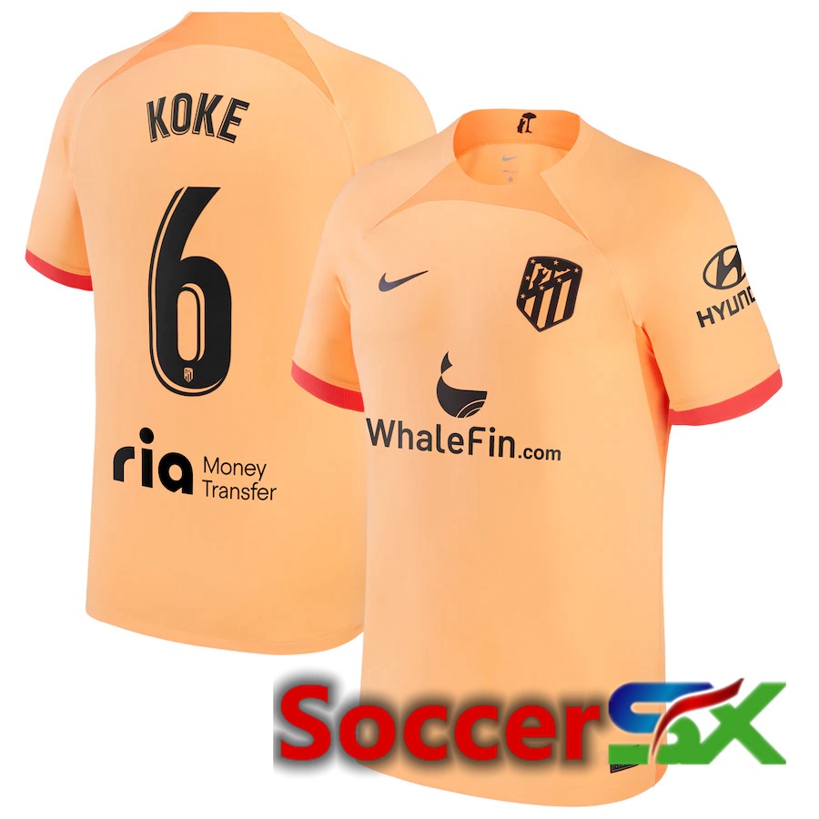 Atletico Madrid (Koke 6) Third Jersey 2022/2023