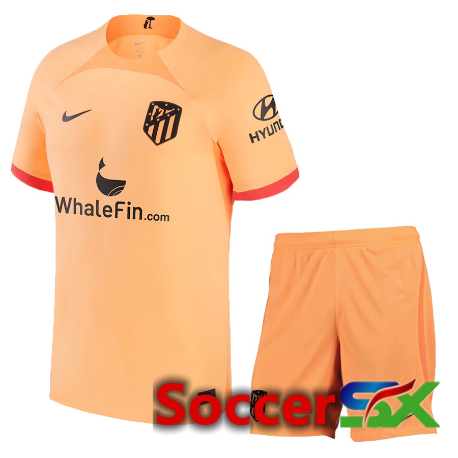 Atletico Madrid Kids Third Jersey 2022/2023