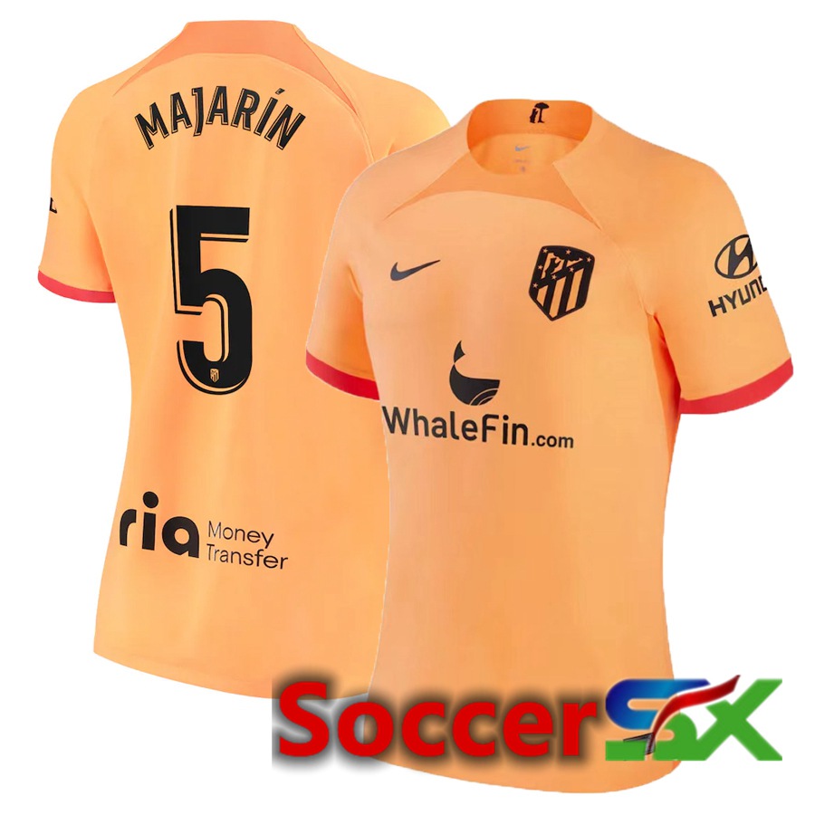 Atletico Madrid (Majarín 5) Womens Third Jersey 2022/2023