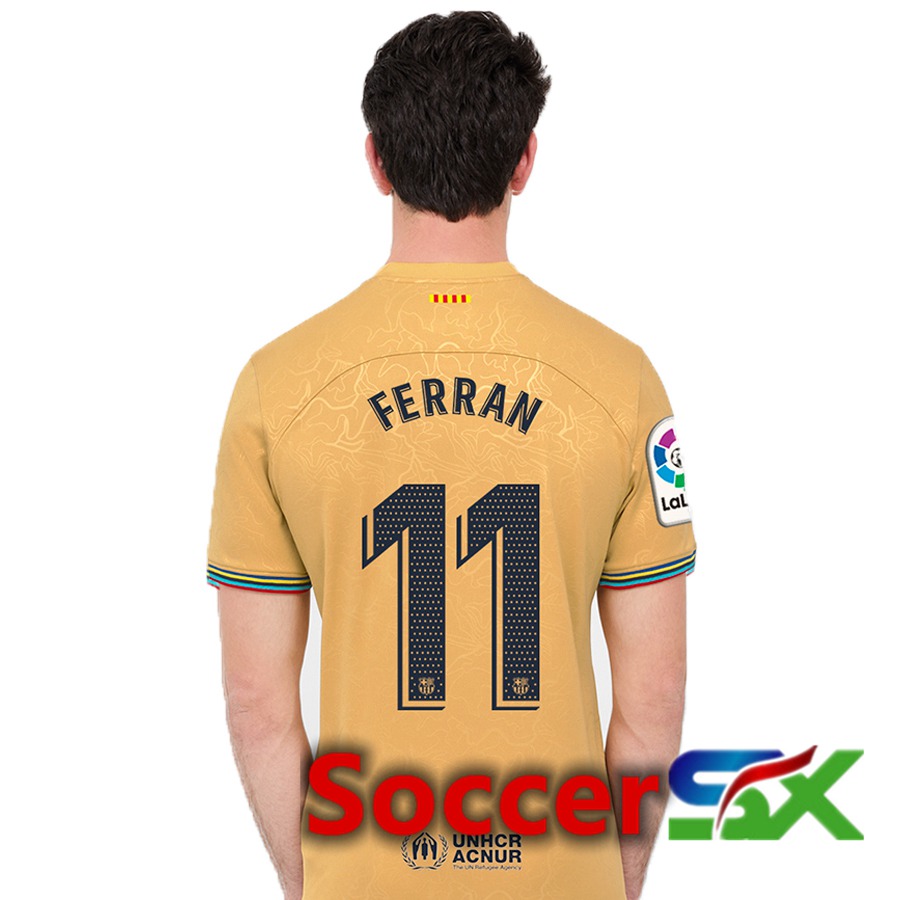 FC Barcelona (Ferran 11) Away Jersey 2022/2023