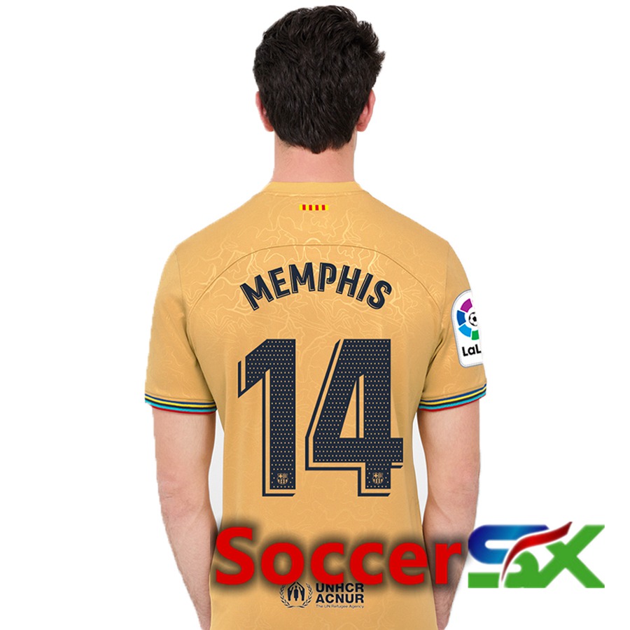 FC Barcelona (Memphis 14) Away Jersey 2022/2023