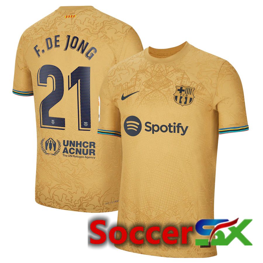 FC Barcelona (F.De Jong 21) Away Jersey 2022/2023