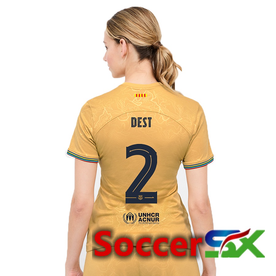FC Barcelona (Dest 2) Womens Away Jersey 2022/2023